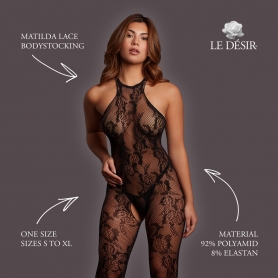 CATSUIT EM RENDA MATILDA LE DÉSIR