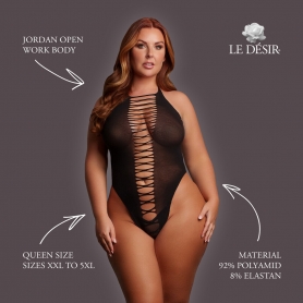 BODY JORDAN OPEN WORK TAMANHO QUEEN LE DÉSIR 