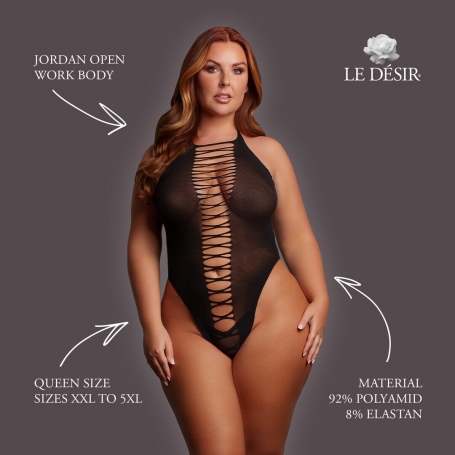 BODY JORDAN OPEN WORK TAMANHO QUEEN LE DÉSIR