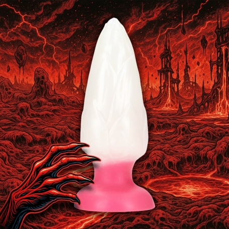 OUCH! CHIMERA EGG PLUG WHITE/RED