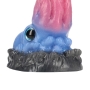 DILDO MONSTER EM SILICONE KRAKEN'S LICK AZUL/VERMELHO OUCH!