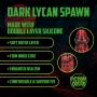 GODE MONSTER EN SILICONE DARK LYCAN SPAWN ROUGE/NOIR OUCH!
