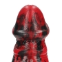 DILDO MONSTER EM SILICONE DARK LYCAN SPAWN VERMELHO/PRETO OUCH!