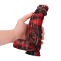 OUCH! DARK LYCAN SPAWN SILICONE DILDO RED/BLACK