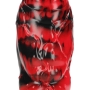 DILDO MONSTER EM SILICONE DEMON MASTER VERMELHO/PRETO OUCH!