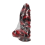 OUCH! DEMON MASTER SILICONE DILDO RED/BLACK