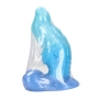 OUCH! AQUATIC RAVAGER SILICONE DILDO BLUE