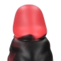 OUCH! INFERNAL DEMON SILICONE DILDO RED/BLACK