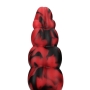 BANDE ANALE SNAKE ANAL INFERNAL TENTACLE DEMON 14.8 /37.5 CM ROUGE/NOIR OUCH!