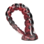 TIRA SNAKE ANAL INFERNAL TENTACLE DEMON 14.8 /37.5 CM ROJO/NEGRO OUCH!