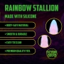 PLUG ANAL MONSTER EN SILICONE RAINBOW STALLION RAINBOW OUCH !