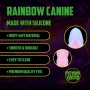 PLUG ANAL MONSTER EN SILICONE RAINBOW CANINE RAINBOW OUCH!