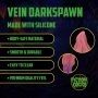 PLUG ANAL MONSTER EM SILICONE VEIN DARKSPAWN ROXO OUCH!