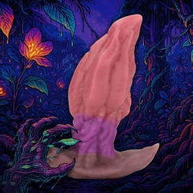 PLUG ANAL MONSTER EN SILICONE VEIN DARKSPAWN VIOLET OUCH!