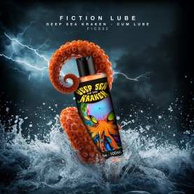 LUBRIFICANTE À BASE DE ÁGUA DEEP SEA KRAKEN CUM LUBE 3.4 FL OZ /100 ML OUCH!
