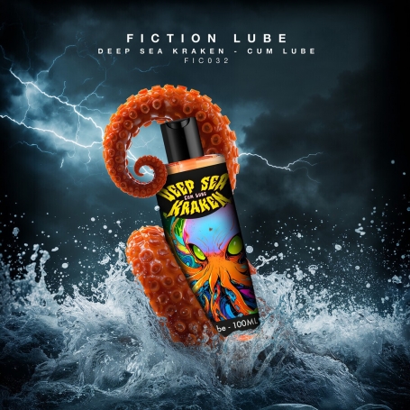 LUBRIFIANT À BASE D'EAU DEEP SEA KRAKEN CUM LUBE 3.4 FL OZ /100 ML OUCH!