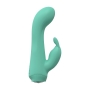 LOVELINE MINI DUAL RABBIT VIBRATOR GREEN