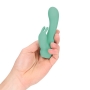 LOVELINE MINI DUAL RABBIT VIBRATOR GREEN