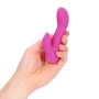 LOVELINE MINI CURVED RABBIT VIBRATOR PINK