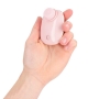 LOVELINE DREAMSICLE COMPACT AIRTAP VIBRATOR WITH TWO HEAD ATTACHMENTS PINK
