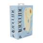 LOVELINE AURIE AIRTAP VIBRATOR WITH TWO HEAD ATTACHMENTS YELLOW 