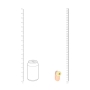 VIBRADOR AIRTAP BUDSIE EARBUD-SHAPED AMARELO LOVELINE