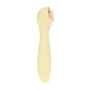 LOVELINE DARLING AIRTAP WAND VIBRATOR WITH FIVE HEAD ATTACHMENTS YELLOW
