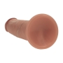 GODE RÉALISTE DUAL DENSITY SILICONE SLIDING SKIN 6 /15.5 CM TAN REALROCK