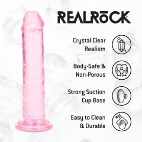 GODE RÉALISTE 5 /12.7 CM ROSE REALROCK