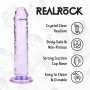 DILDO REALÍSTICO 5 /12.7 CM ROXO REALROCK