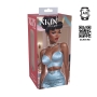 PINUP DOLLS BEAUTY QUEEN LULU LIPLUST TPE SMALL MASTURBATOR 127G BROWN