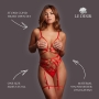 LE DÉSIR STUPID CUPID HEART OPEN SET 2 PIECES RED