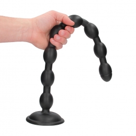PLUG ANAL CHAIN REACTION 49 CM NEGRO OUCH!