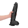 DILDO REALISTIC GIANT 32 CM PRETO OUCH!