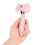 LOVELINE DARLING AIRTAP WAND VIBRATOR WITH FIVE HEAD ATTACHMENTS PINK