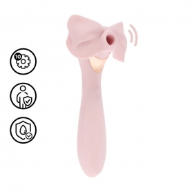 VIBRATEUR AVEC ACCESSOIRES AIRTAP WAND ROSE LOVELINE