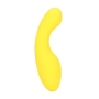 LOVELINE MINI CURVED TIP VIBRATOR FLIRTY BANANA