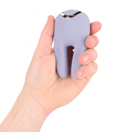 LOVELINE BONNIE DOUBLE-ENDED TAPPING VIBRATOR LAVENDER