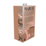 REALROCK DUAL DENSITY RECHARGEABLE LIQUID SILICONE VIBRATOR CURVED WITH WEIGHTED BALLS 6 /15 CM FLESH