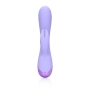 LOVELINE SMOOTH SILICONE RABBIT VIBRATOR DIGITAL LAVENDER