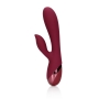 VIBRATEUR SMOOTH SILICONE RABBIT DARK CHERRY LOVELINE