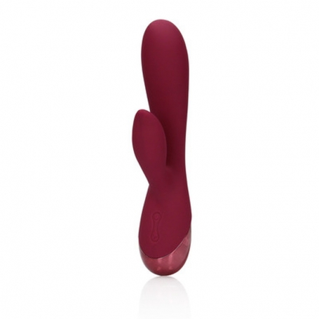 VIBRATEUR SMOOTH SILICONE RABBIT DARK CHERRY LOVELINE