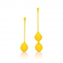 LOVELINE SILICONE KEGEL BALLS TRAINING SET CARAMBOLA