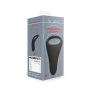 LOVELINE POINTED VIBRATING COCK RING LICORICE BLACK