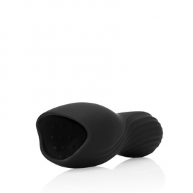 LOVELINE VIBRATING MASTURBATOR SLEEVE LICORICE BLACK
