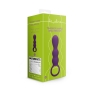 PLUG ANAL AVEC VIBRATION EN FORME DE LARME CLEAR PURPLE LOVELINE