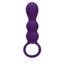 LOVELINE TEARDROP SHAPED ANAL VIBRATOR CLEAR PURPLE