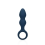 LOVELINE TEARDROP SHAPED ANAL PLUG LARGE BALTIC BLUE