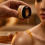 CRUSHIOUS TEMPTATION MASSAGE CANDLE WITH PHEROMONES AND TOFFEE CARAMEL AROMA 20ML