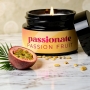 CRUSHIOUS PASSIONATE MASSAGE CANDLE WITH PHEROMONES AND PASSION FRUIT SCENT 20ML